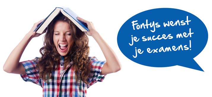 Fontys wenst je succes