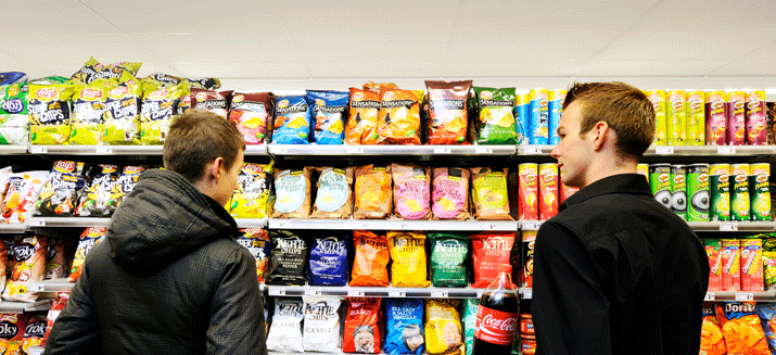 Studeren: jongens voor de chips