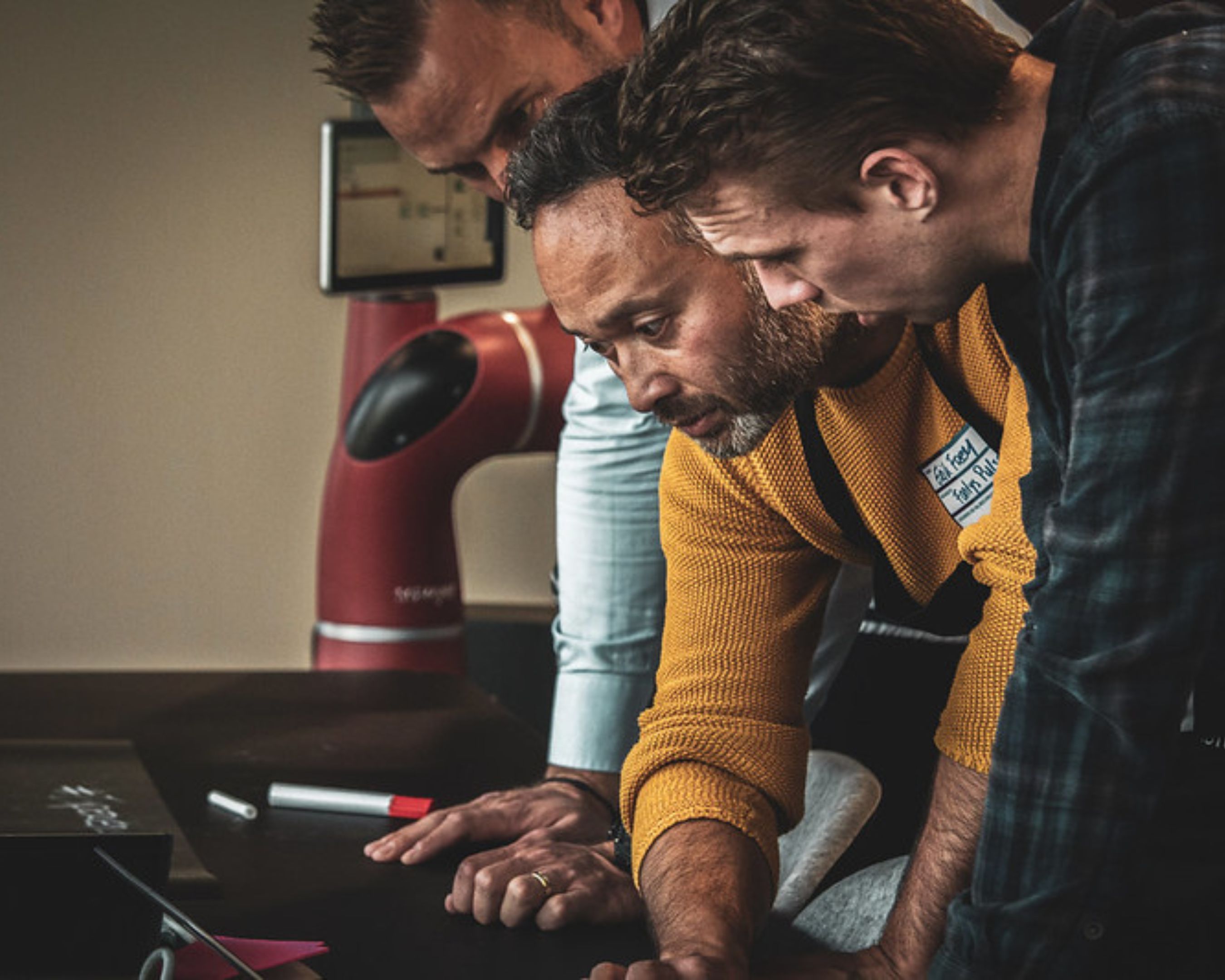 Studenten Ad Engineering aan het werk