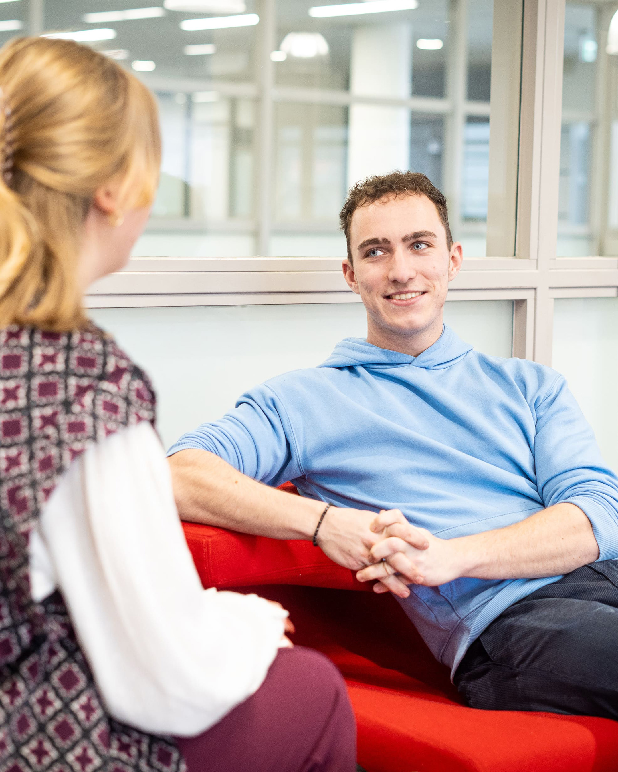 Studenten Lerarenopleiding Geschiedenis in overleg