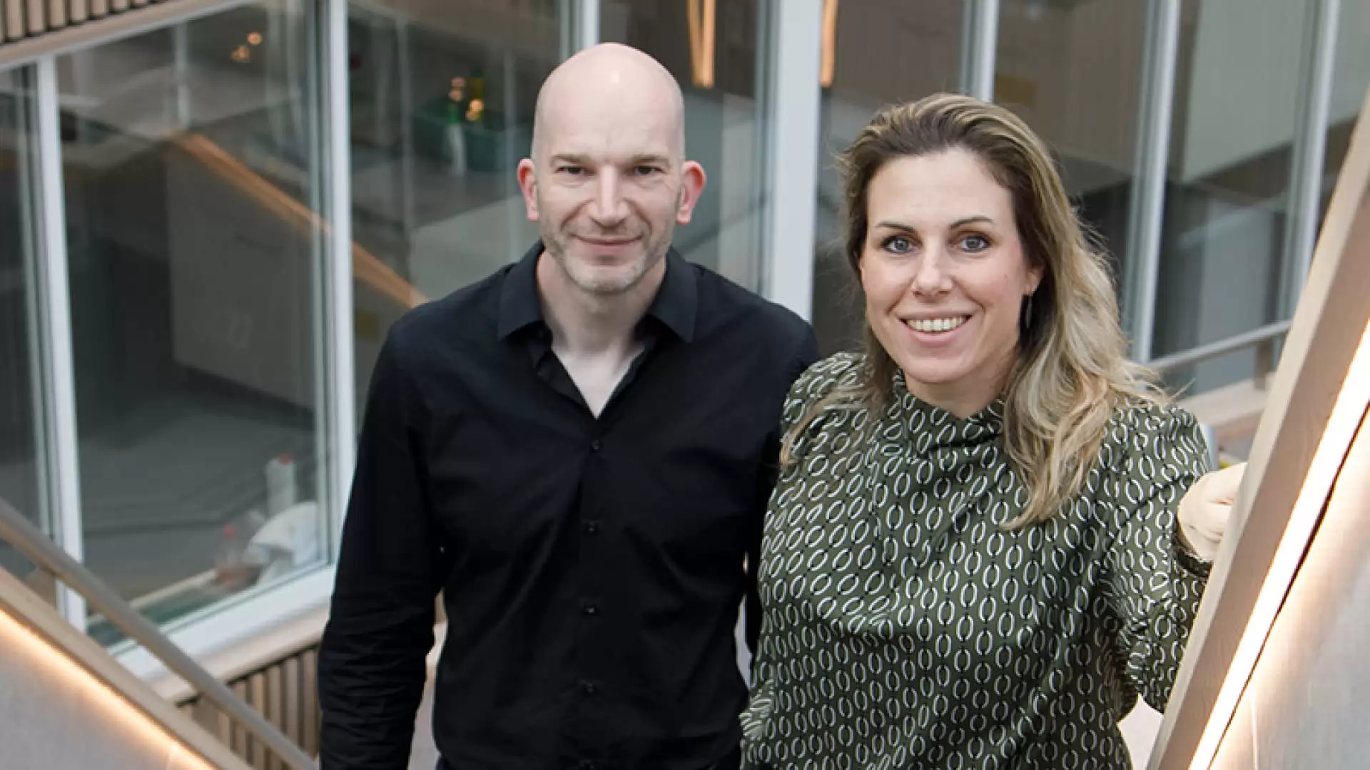 Lectoren Joost Schoeber en Anne Loonen