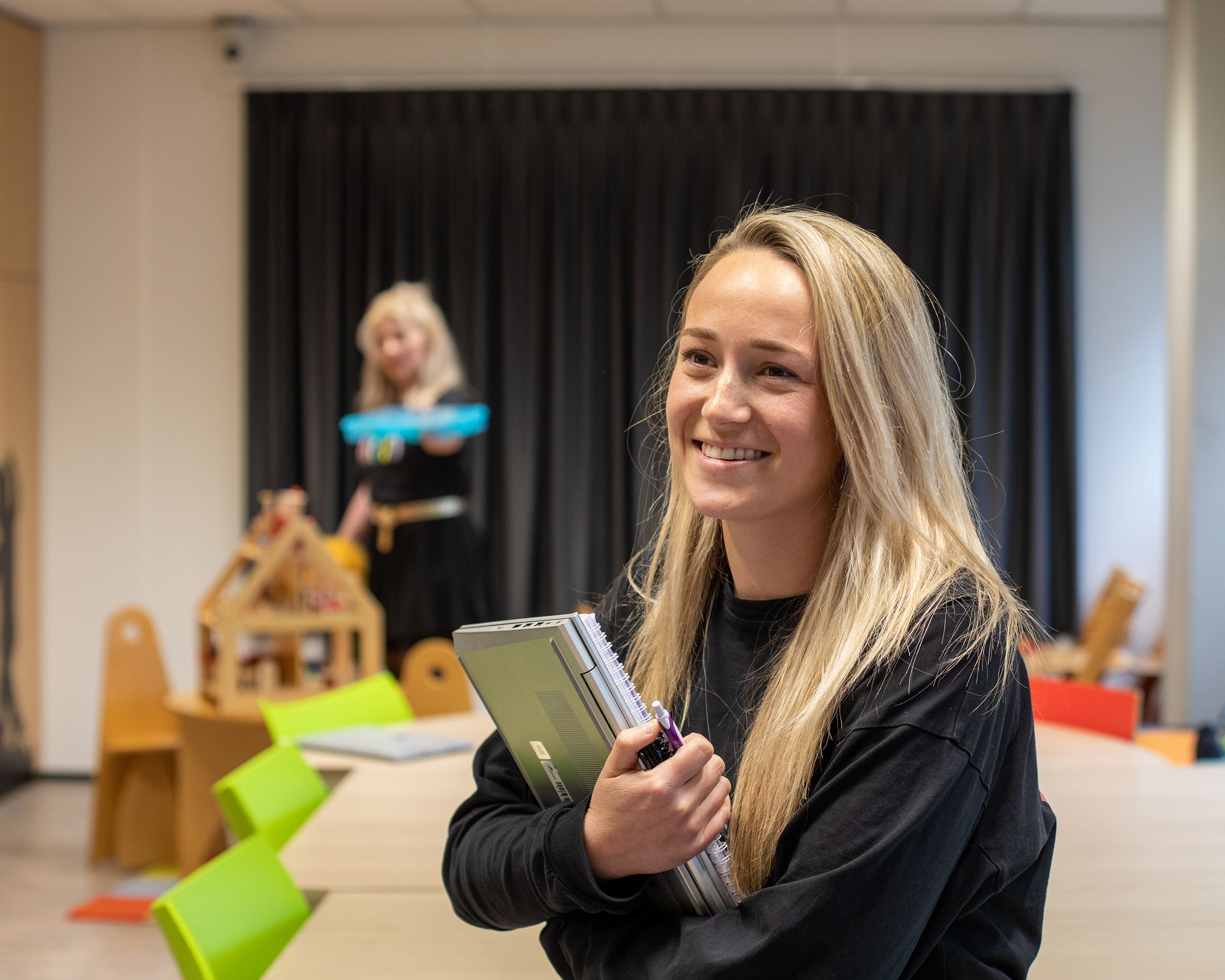 Student van de opleiding Pedagogiek