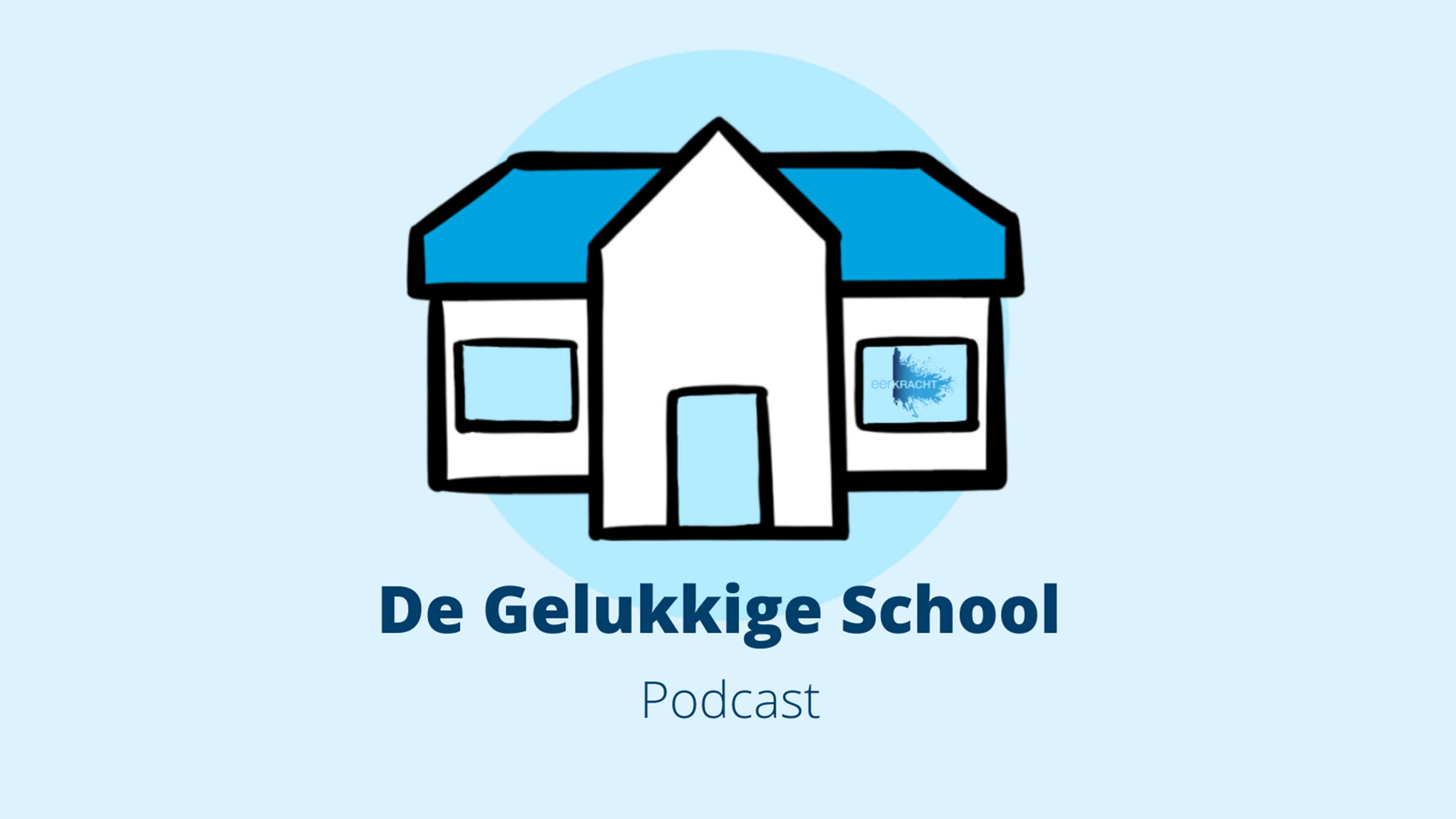 Logo podcast De Gelukkige School
