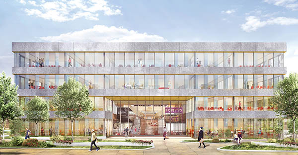 Nieuw onderwijsgebouw, klaar eind 2019