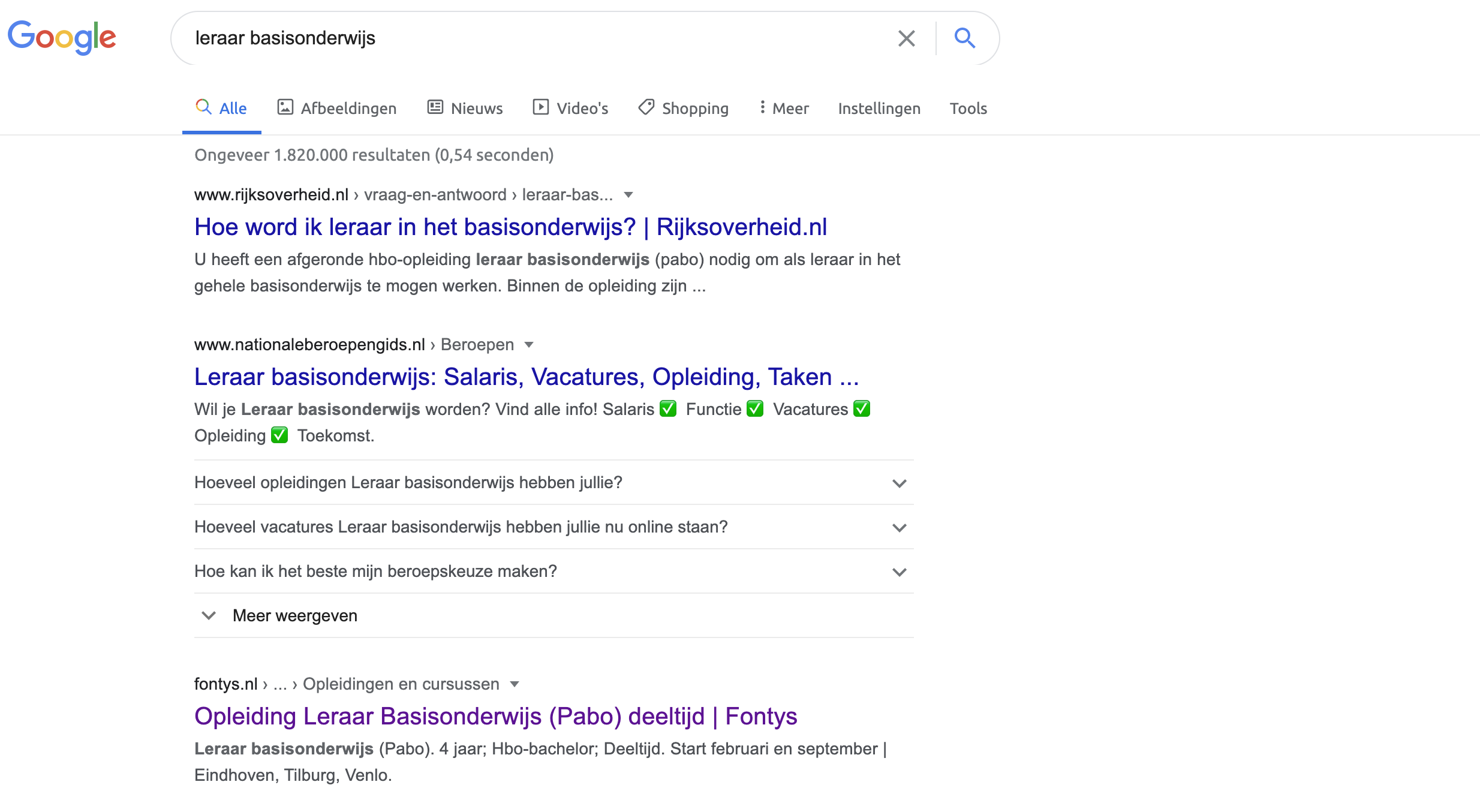 Sfeerafbeelding Fontys