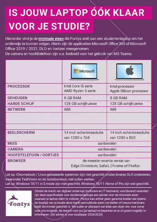 Sfeerafbeelding Fontys