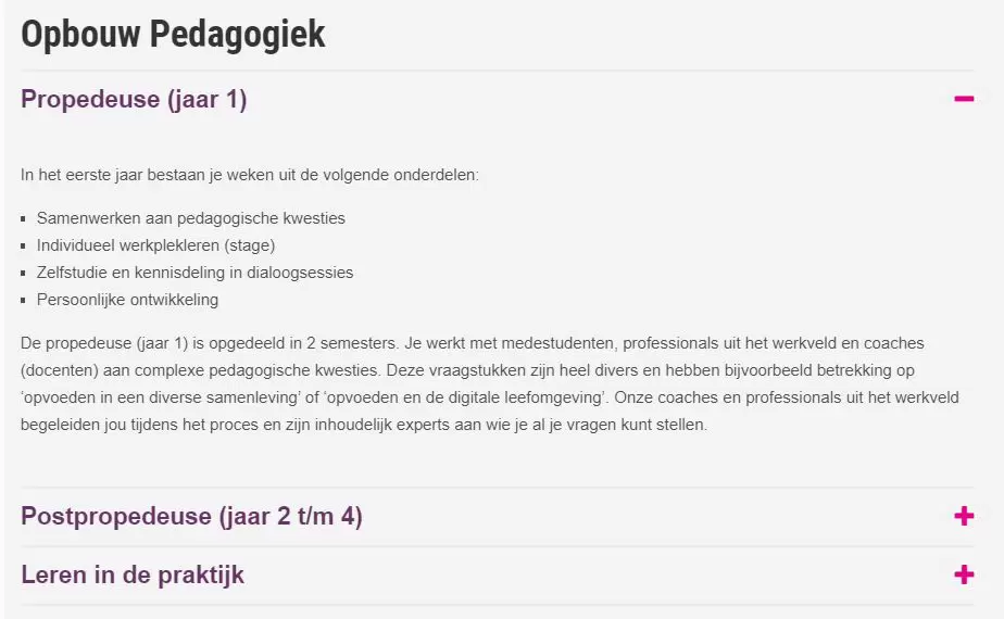 Afbeelding 1: de accordeon aan de bezoekerskant