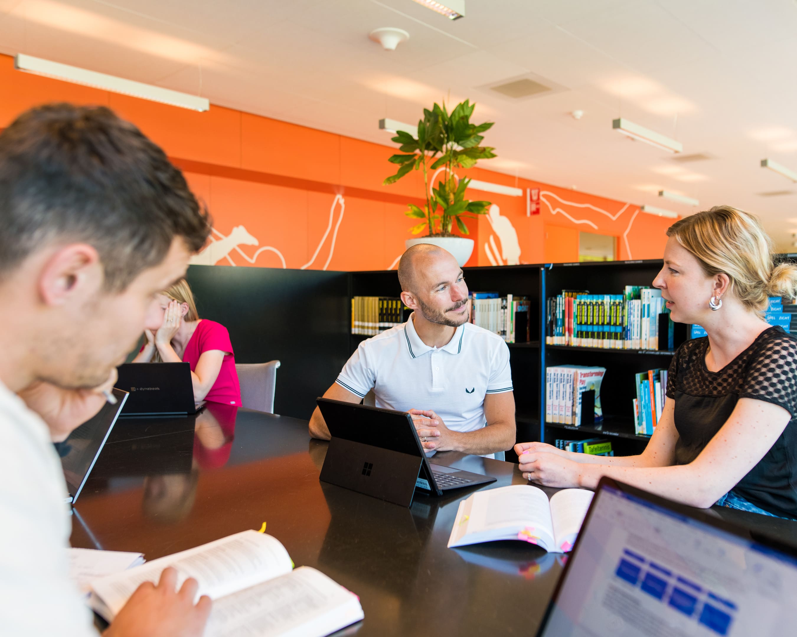 Studenten en docenten van Healthy Ageing