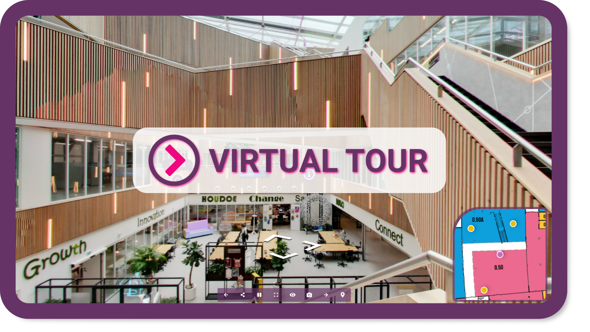 Watch virtual tour Nexus building