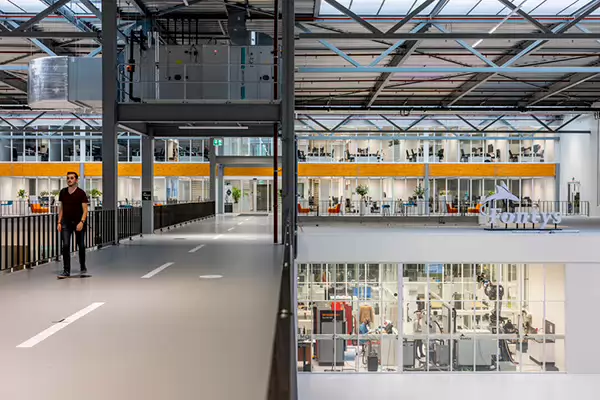 Locatie van Fontys op de Brainport Industries Campus