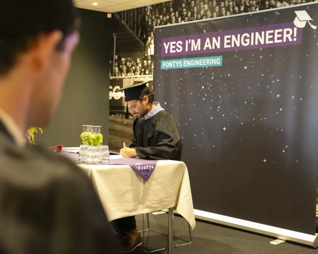 Student from Mechatronics is graduated