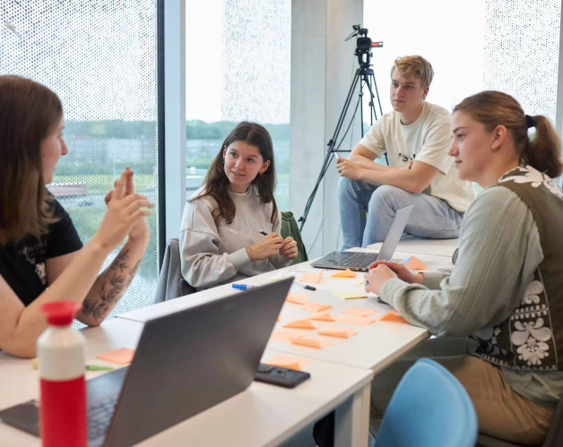 Twee Creative Marketing Concepts studenten