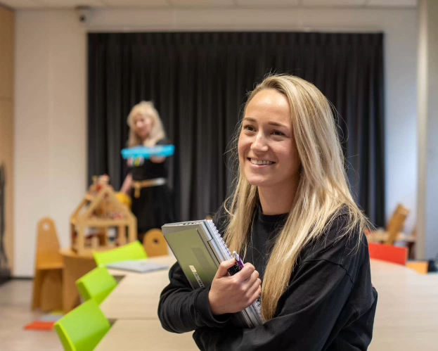 Student van de opleiding Pedagogiek