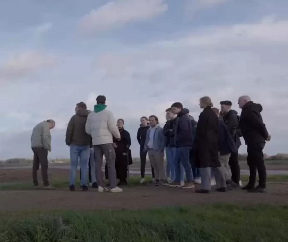 Impressie van veldwerk studenten Leraar Aardrijkskunde