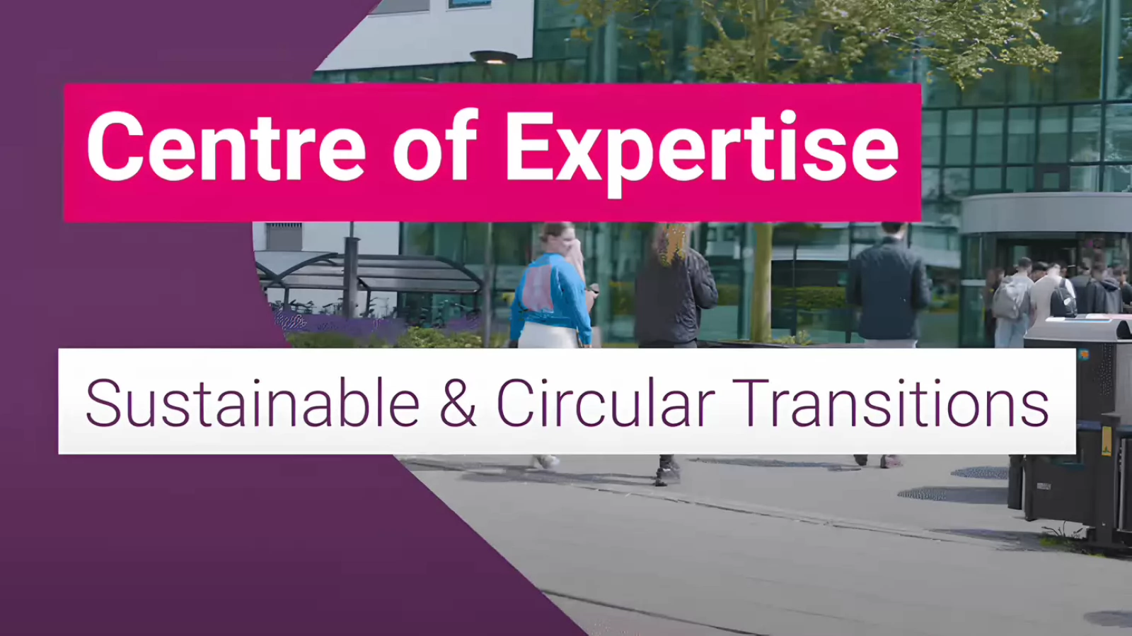 Center of expertise for sustainable and circular transitions