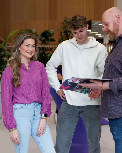 Student opleiding Logopedie voltijd poseert voor een foto