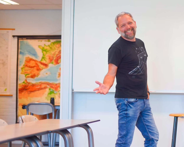 Docent Spaans voor de klas