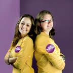 Nathalie en Samantha